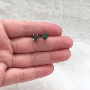 Emerald earrings